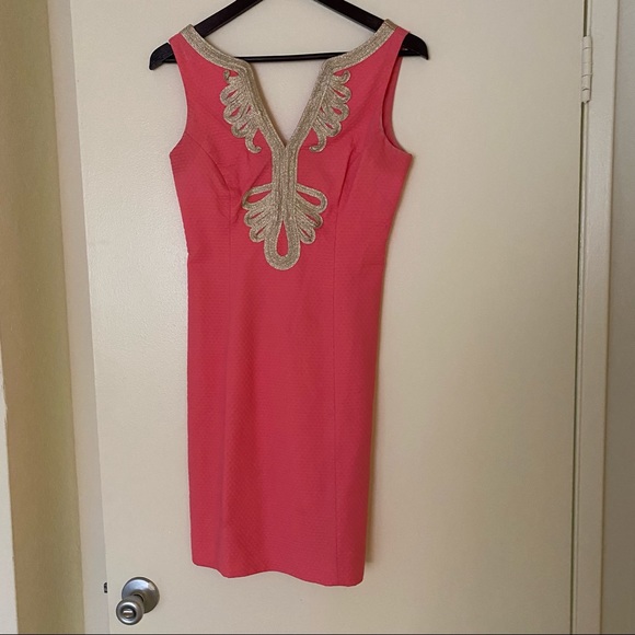 Lilly Pulitzer pink Janice shift - Picture 1 of 5